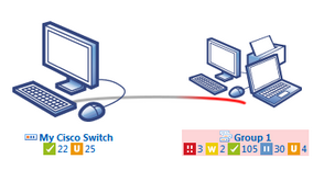 Icons with Colored Lines